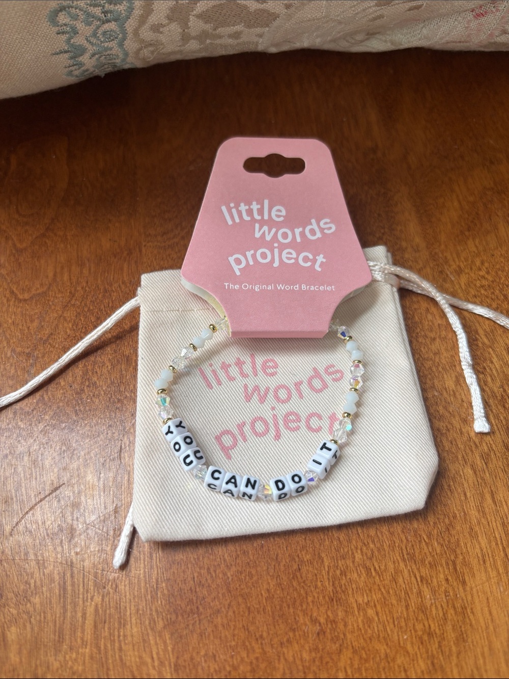 Little Word Project Bracelet - "You Can Do It"
